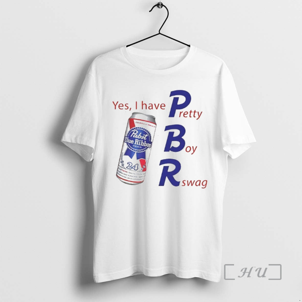 Officials Pabst Blue Ribbon Yes I Have Pretty Boy Swag Shirt Hoodie Sweatshirt | PurePodTees.com