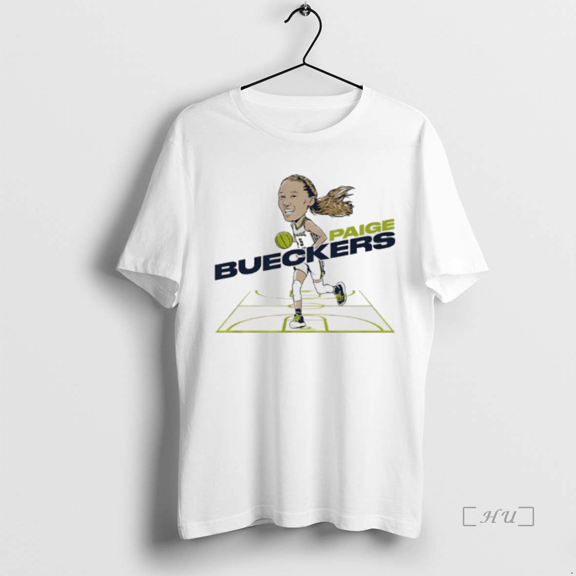 Officials Paige Bueckers Roy Dallas Wings Rookie Of The Year 2025 Caricature Premium T Shirts Hoodie Sweatshirt