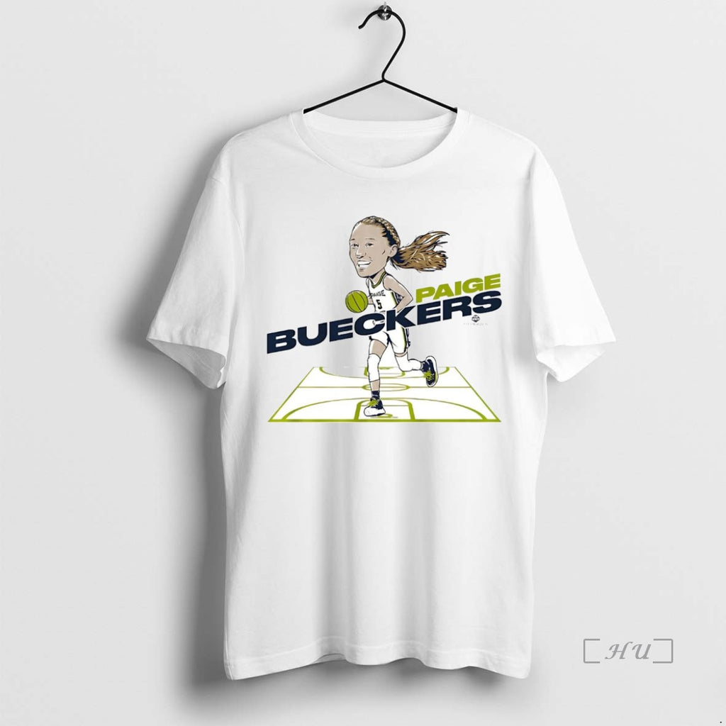 Officials Paige Bueckers Caricature Dallas Wings Shirt Hoodie Sweatshirt | PurePodTees.com