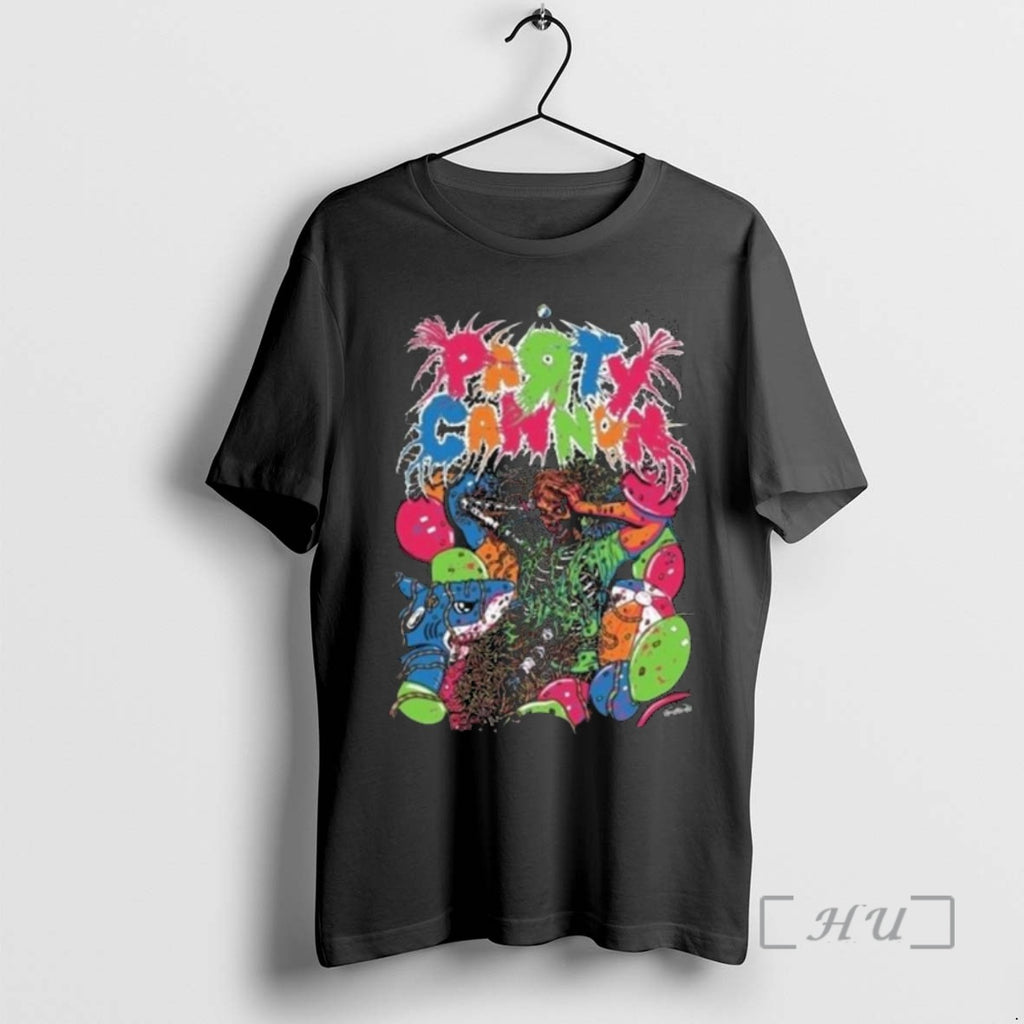 Officials Party Theme Gore Art Neon Cartoon Chaos Extreme Metal Shirt Hoodie Sweatshirt | PurePodTees.com