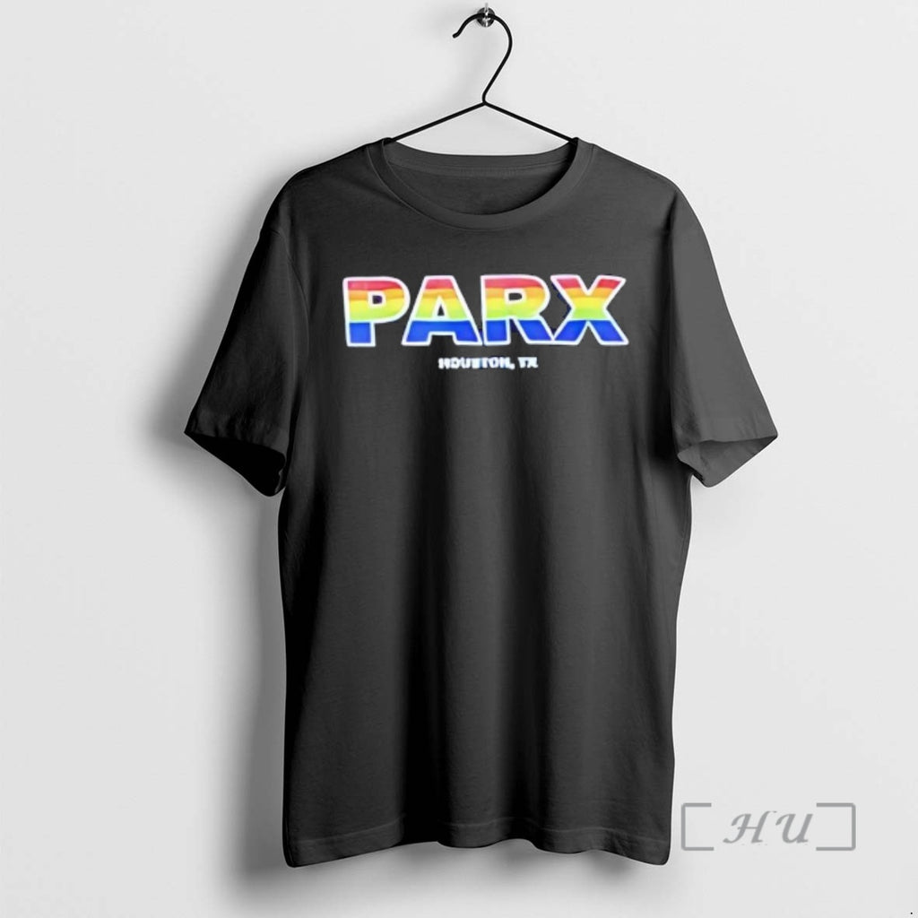 Officials Parx Houston Tx Rainbow Gradient Shirt Hoodie Sweatshirt | PurePodTees.com