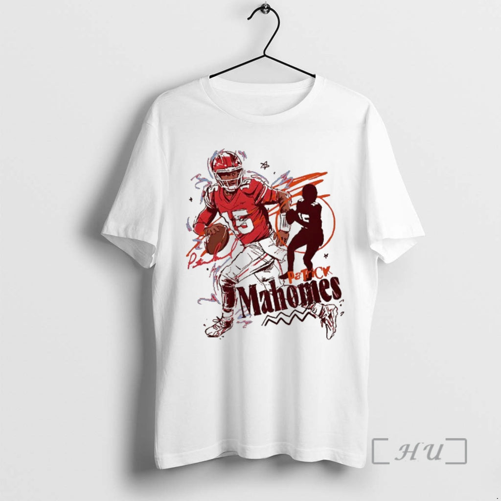 Officials Patrick Mahomes Kansas City Chiefs Football Scribble Signature Shirt Hoodie Sweatshirt | PurePodTees.com