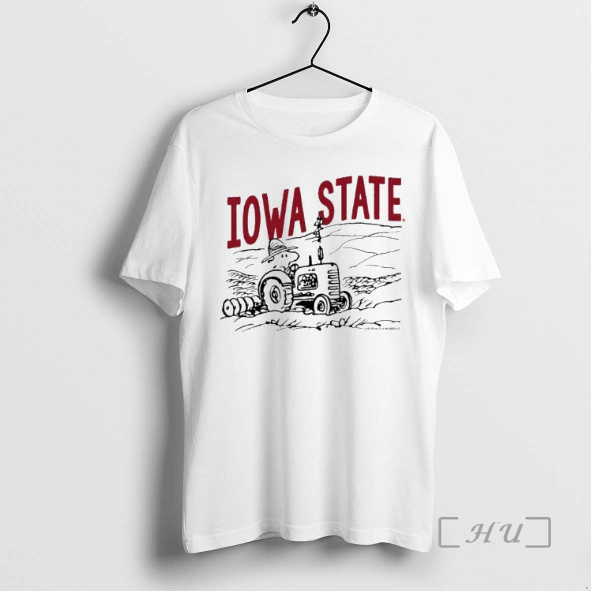 Officials Peanuts X Iowa State Woodstock Farmer Shirt Hoodie Sweatshirt | PurePodTees.com