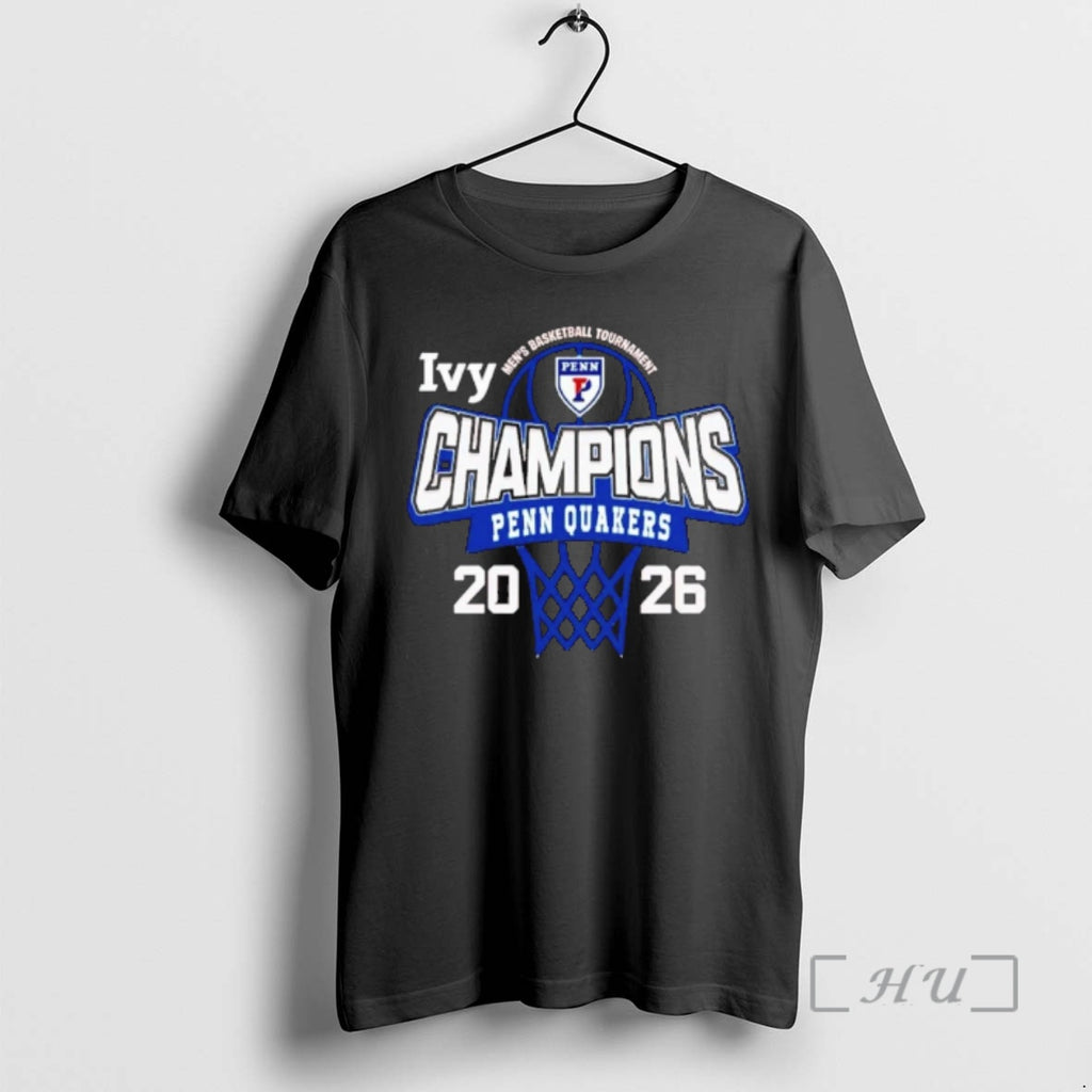 Officials Penn Quakers 2026 Ivy League Mens Basketball Tournament Champions