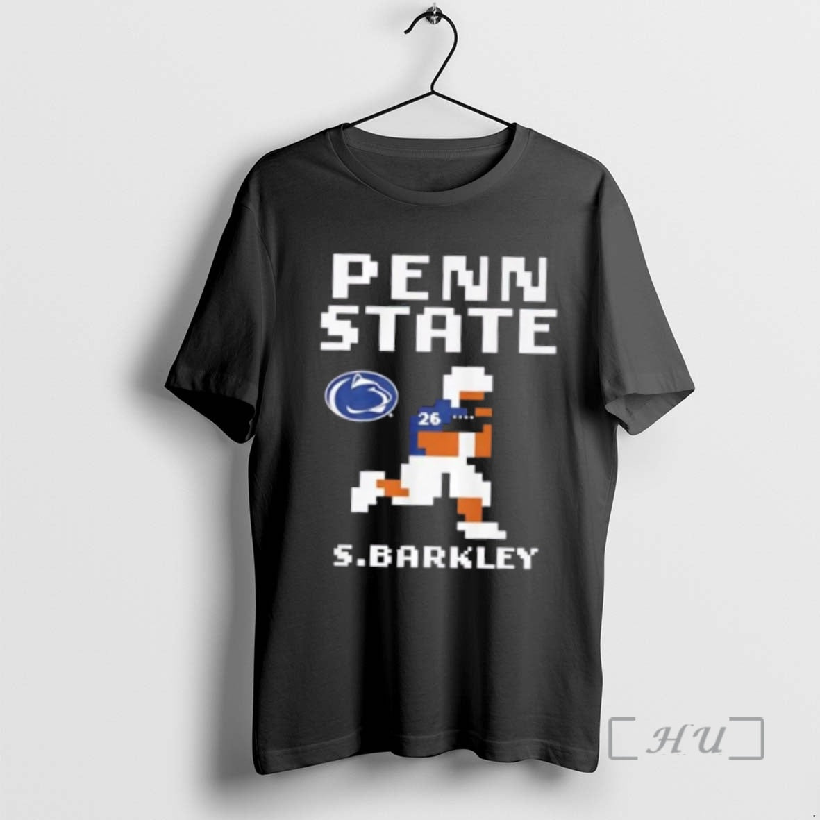Officials Penn State Nittany Lions Saquon Barkley Retro Baller Shirt Hoodie Sweatshirt | PurePodTees.com