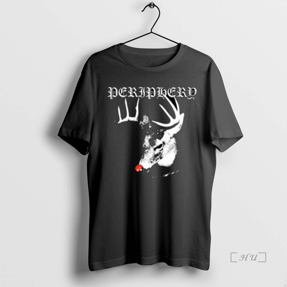 Officials Periphery Reindeer Circle Black Shirt Hoodie Sweatshirt | PurePodTees.com