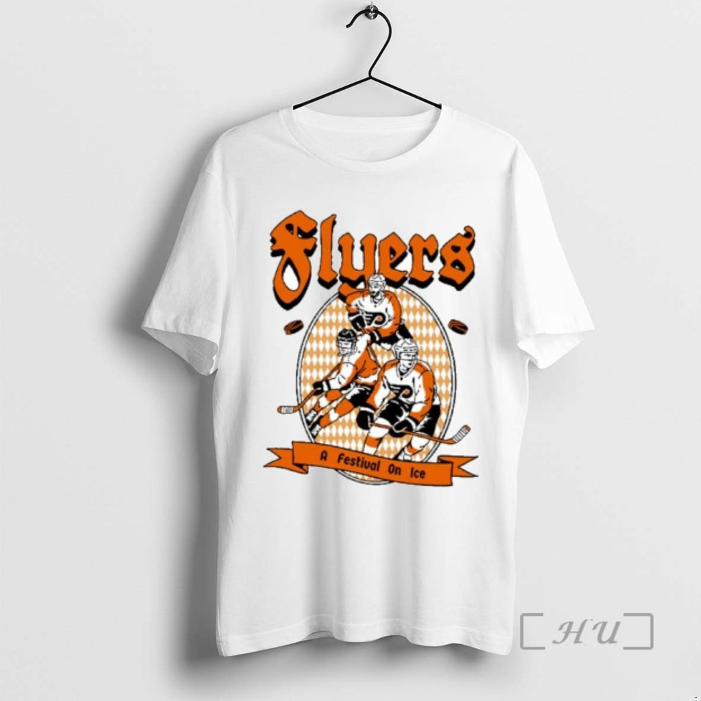 Officials Philadelphia Flyers Nhl Flyers A Festival On Ice Ornaments T Shirt Sweater