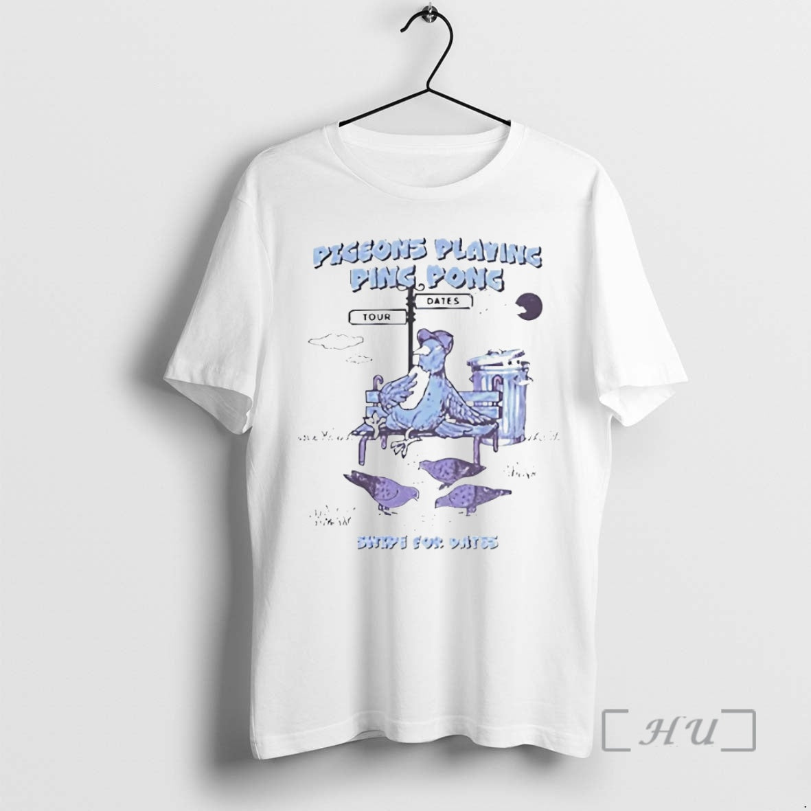 Officials Pigeons Playing Ping Pong Swope For Dates 2025 2026 Shirt Hoodie Sweatshirt | PurePodTees.com