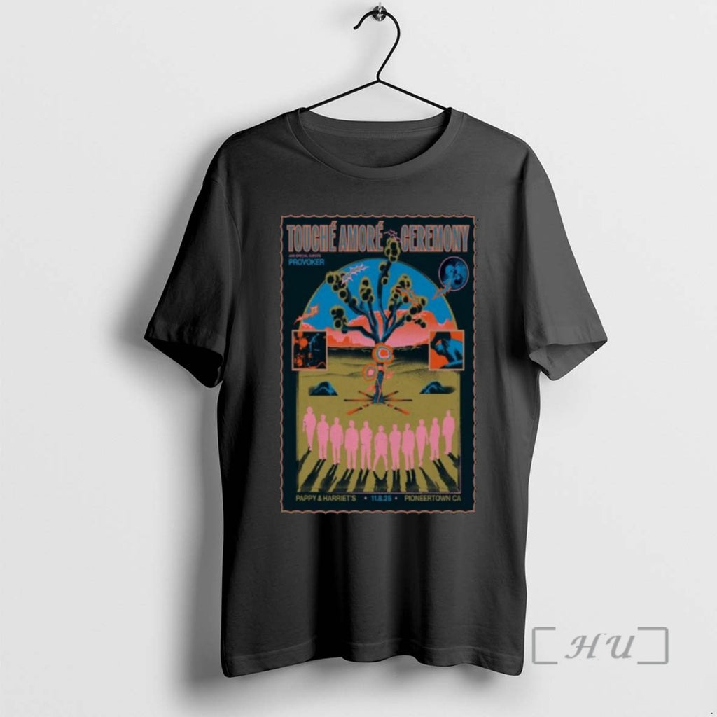 Officials Pioneertown Ca Touche Amore 08 November 2025 Long Sleve T Shirt Sweater