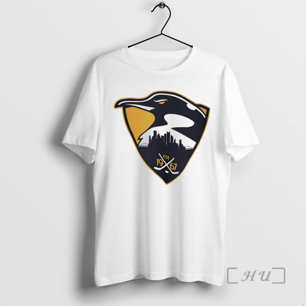 Officials Pittsburgh Penguins Est 1967 Parody Logo Shirt Hoodie Sweatshirt | PurePodTees.com