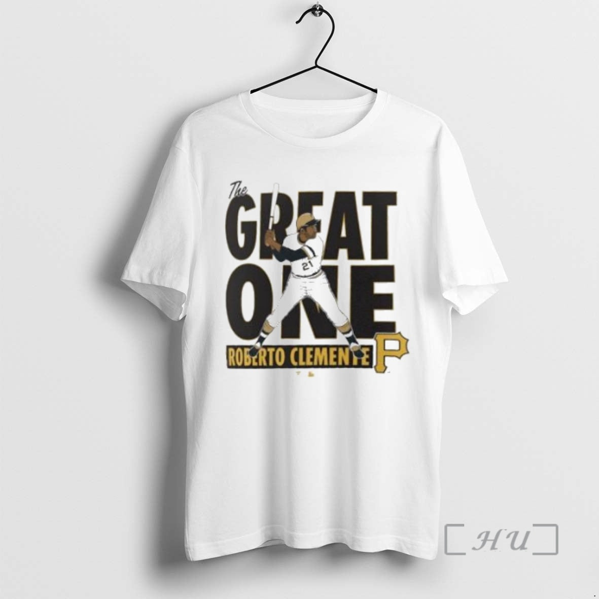 Officials Pittsburgh Pirates Roberto Clemente Cooperstown Collection Player Circle White Shirt Hoodie Sweatshirt