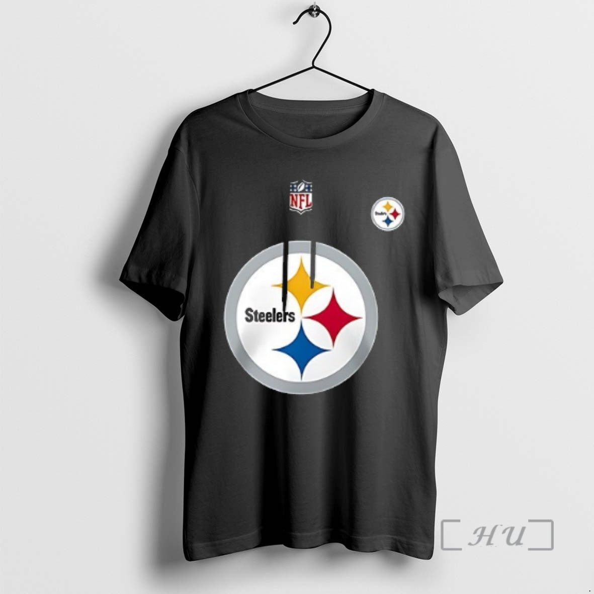 Officials Pittsburgh Steeler X Harry Mack Logo Signature Shirt Hoodie Sweatshirt | PurePodTees.com