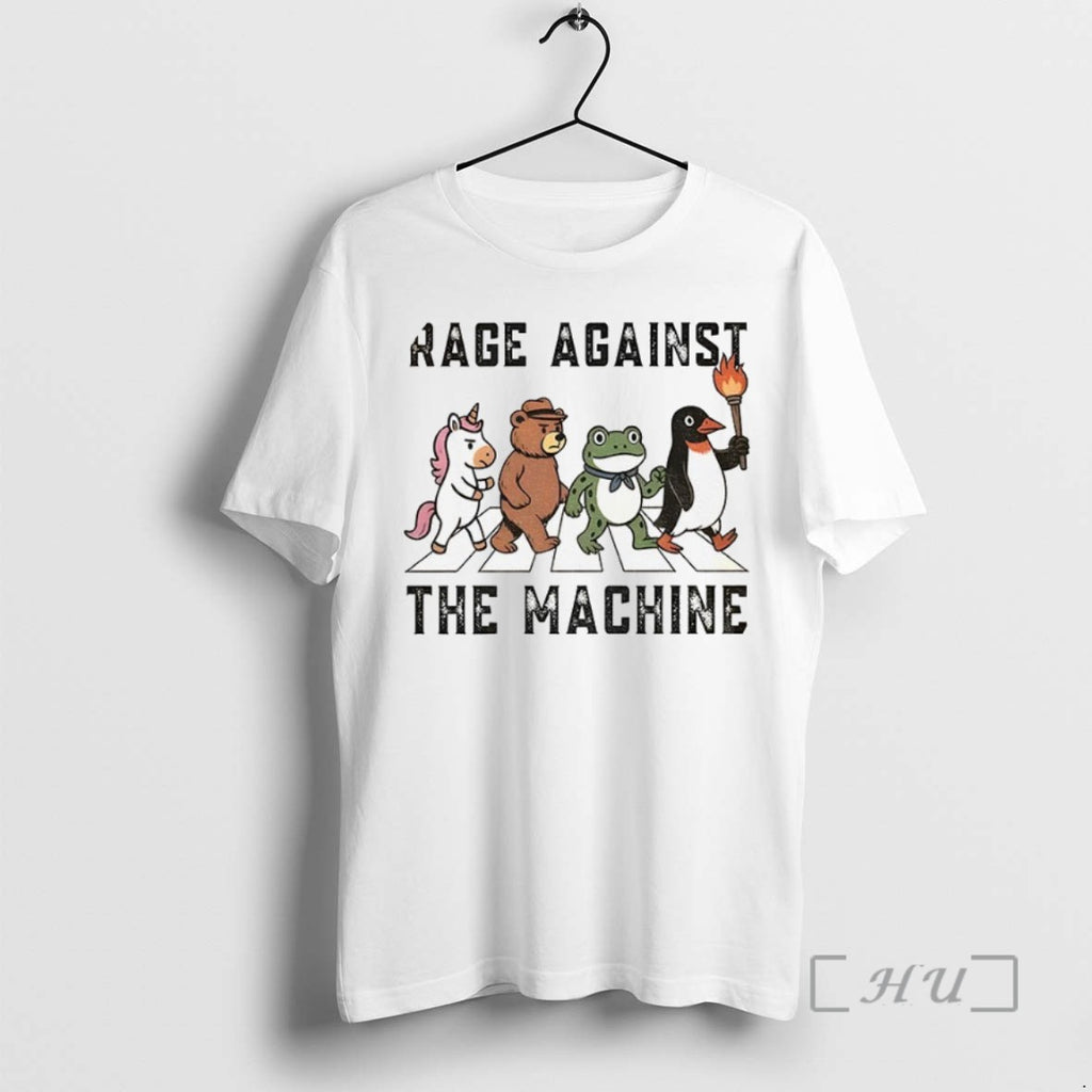 Officials Portland Frog Anti Ice Animal Walking Rage Against The Machine T Shirt Sweater