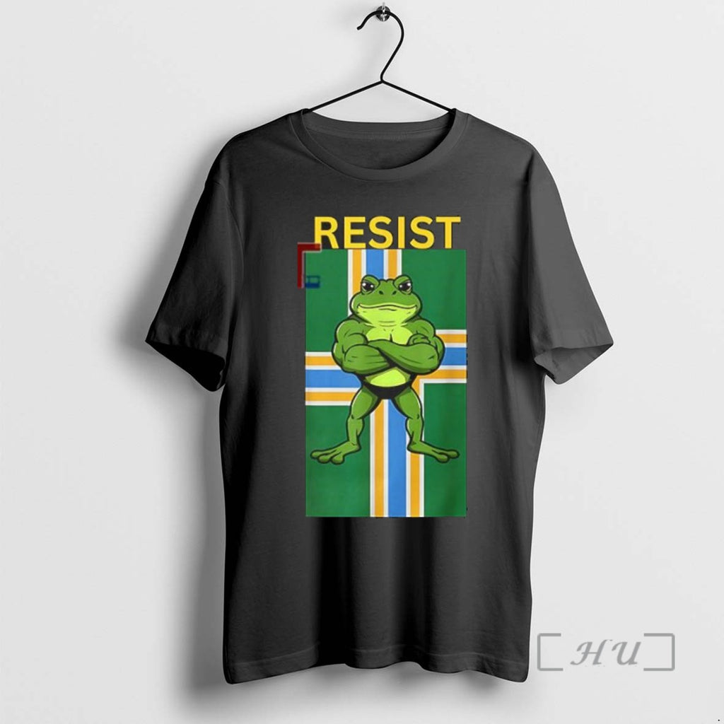 Officials Portland Frog Protest Resist Activist Resistance Voice Power