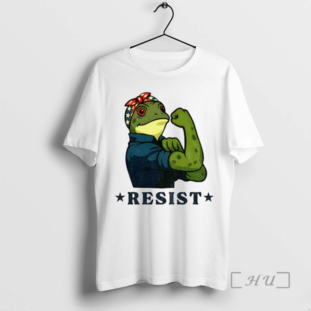Officials Portland Frog X Rosie The Riveter Resist T Shirt Sweater