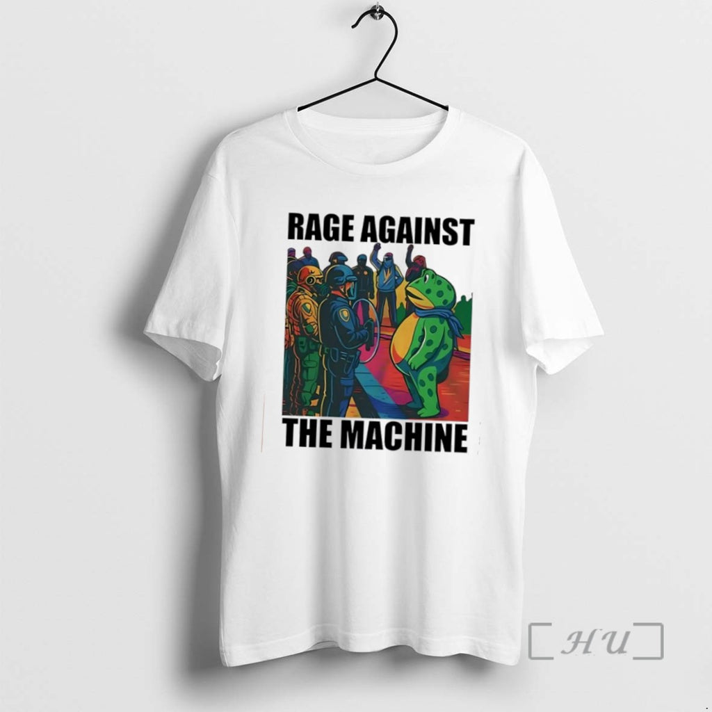 Officials Portland Frog Colors Rage Against The Machine T Shirt Sweater