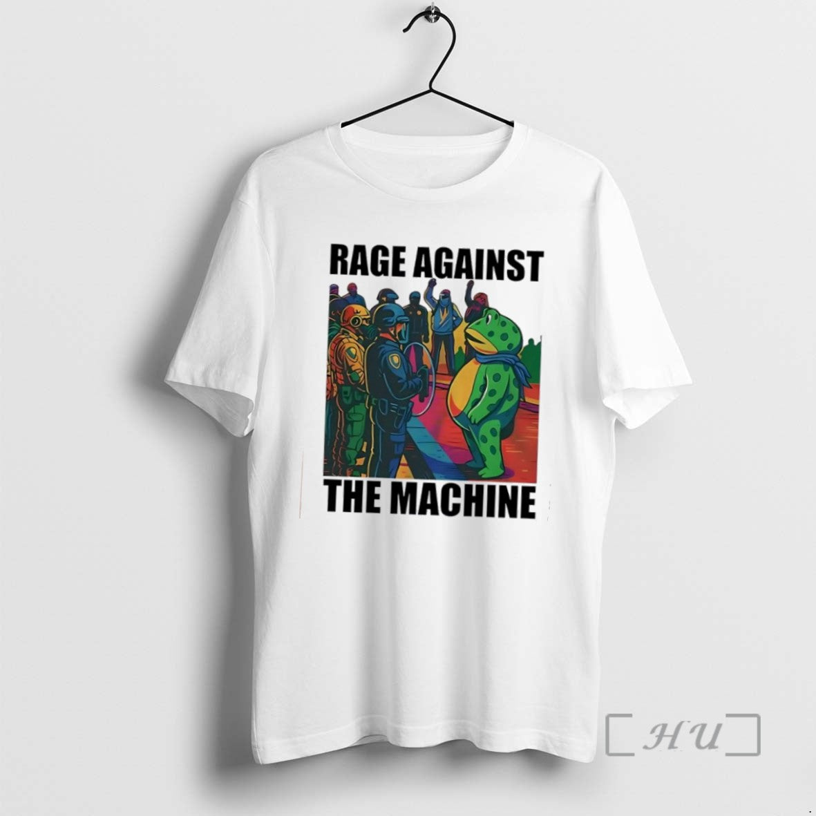 Officials Portland Frog Colors Rage Against The Machine T Shirt Sweater