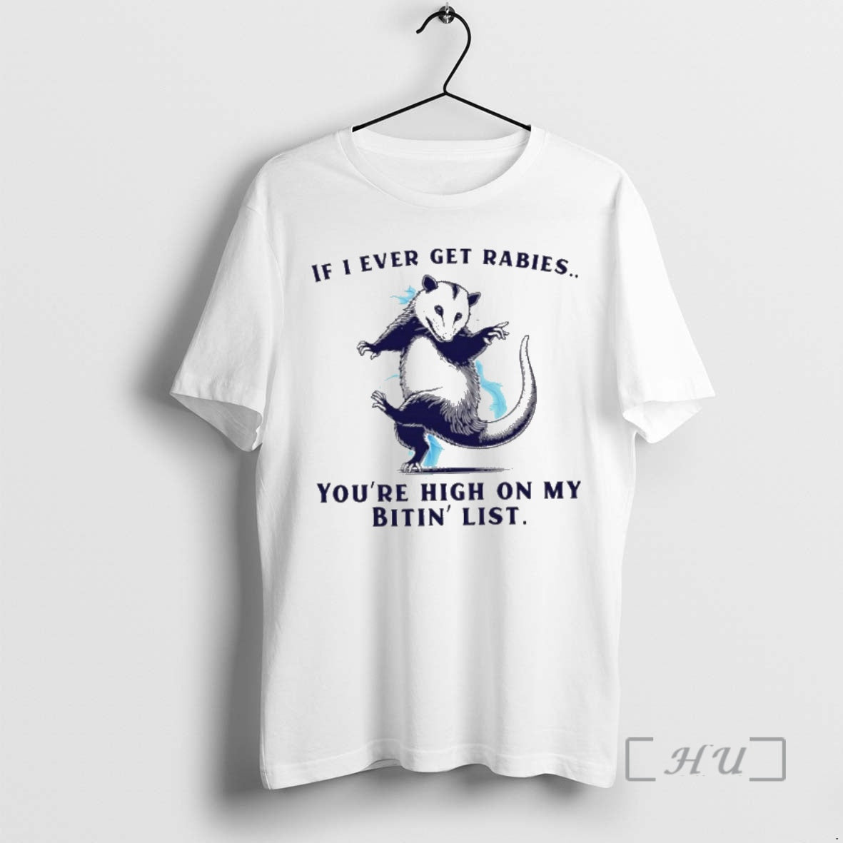 Officials Premium Rat If I Ever Get Rabies Youre High On My Bitin List Premium Shirt Hoodie Sweatshirt | PurePodTees.com