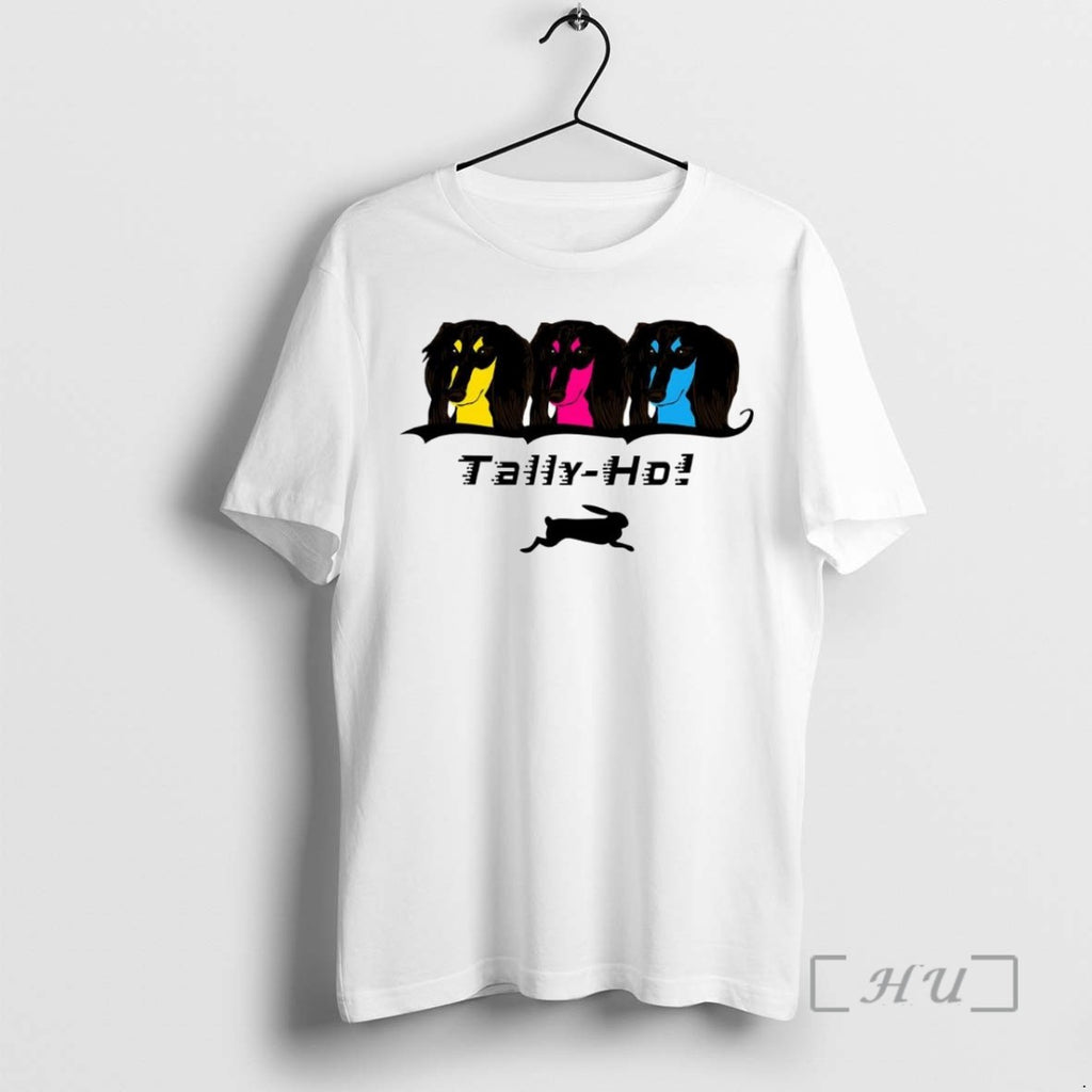 Officials Premium Tally Ho Lure Coursing Logo T Shirt Sweater