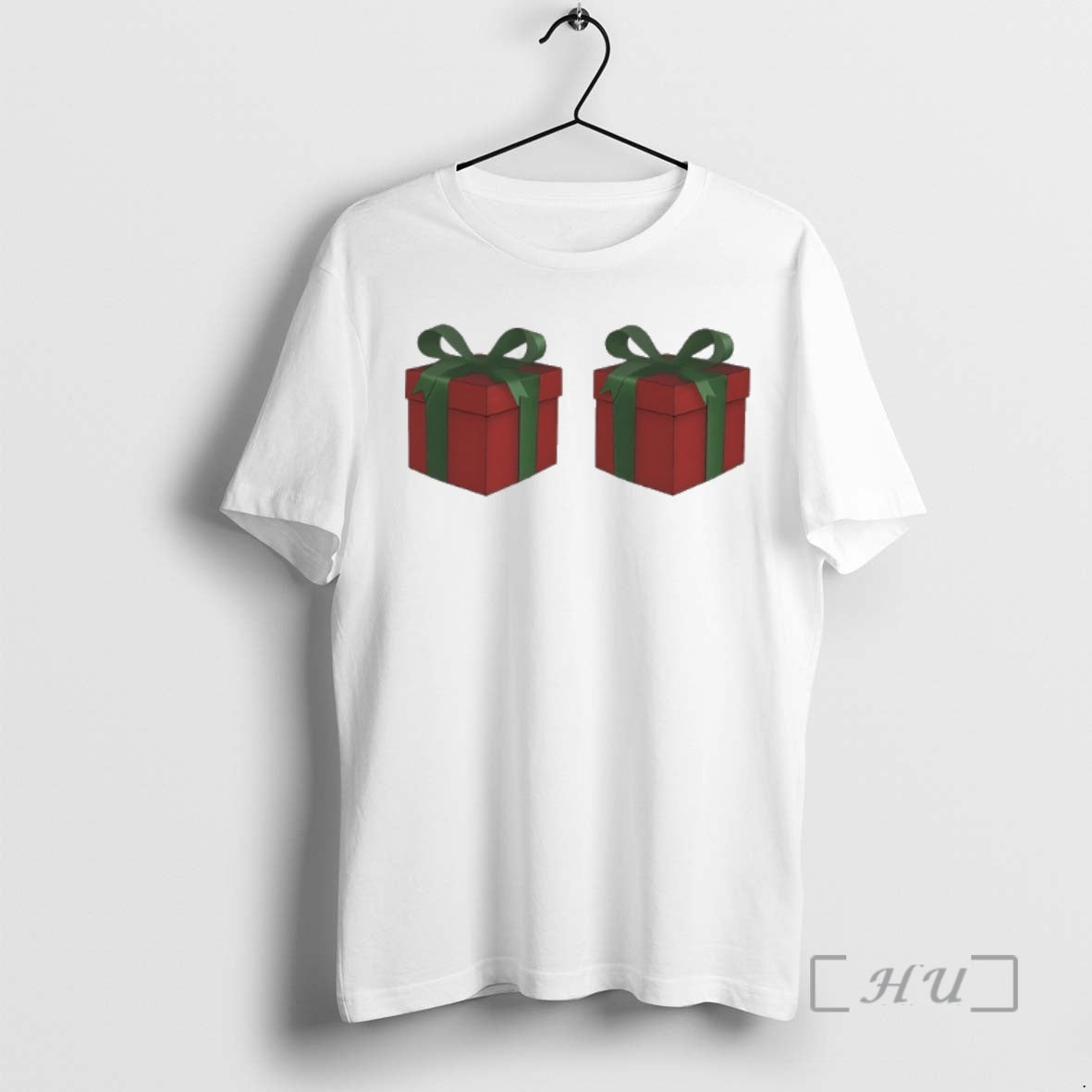 Officials Presents Over Boobs Christmas 2025 Shirt Hoodie Sweatshirt | PurePodTees.com