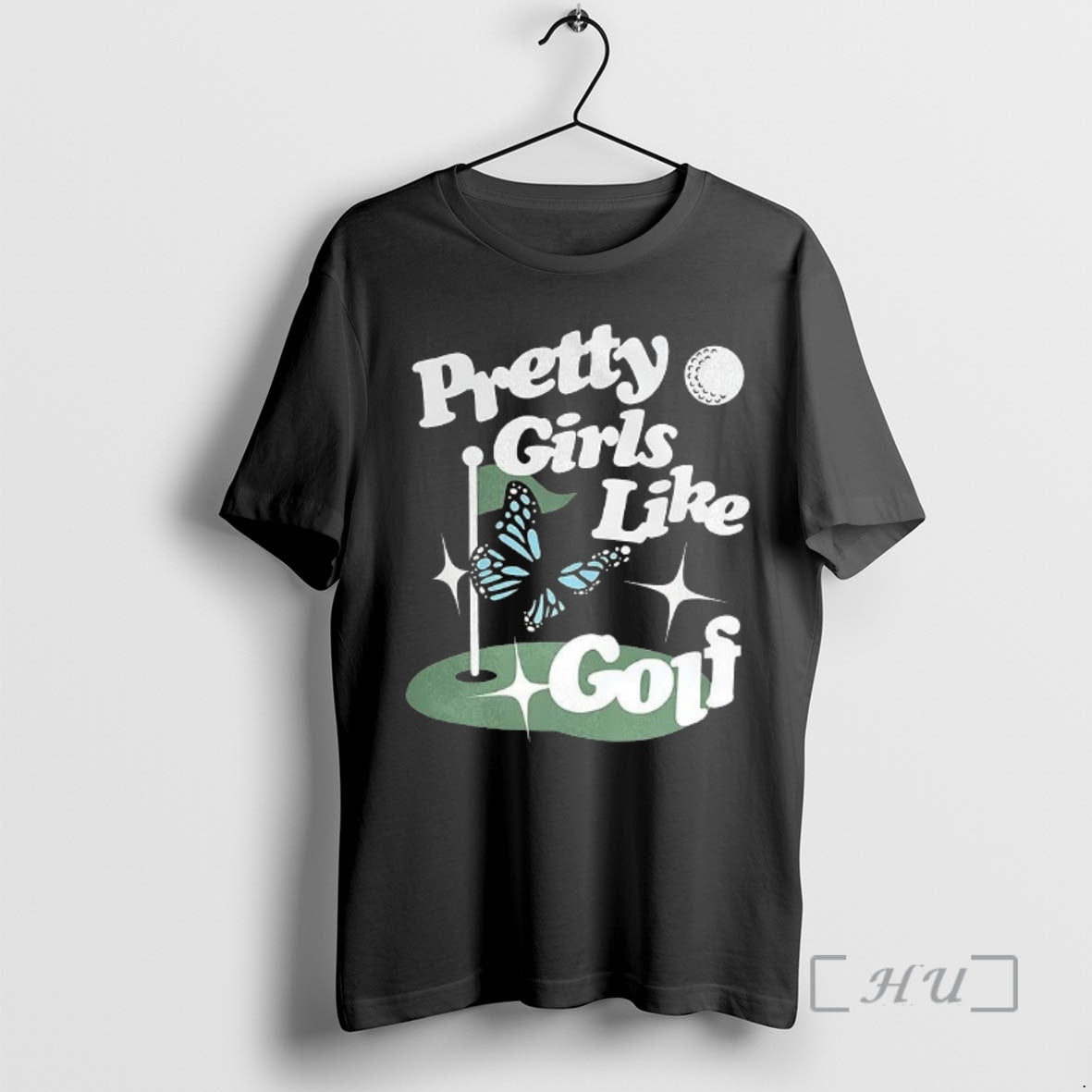 Officials Pretty Girls Like Golf Butterfly Shirt Hoodie Sweatshirt | PurePodTees.com
