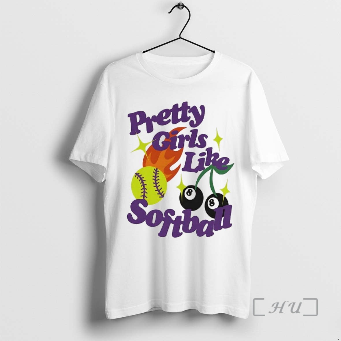 Officials Pretty Girls Like Softball Tennis Shirt Hoodie Sweatshirt | PurePodTees.com