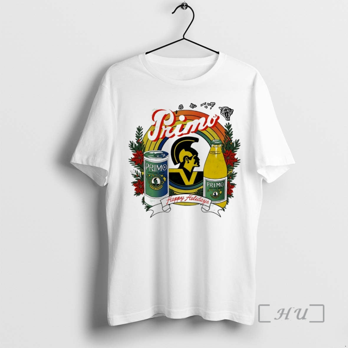 Officials Primo Hawaiian Beer Happy Holiday Vintage Circle Shirt Hoodie Sweatshirt | PurePodTees.com