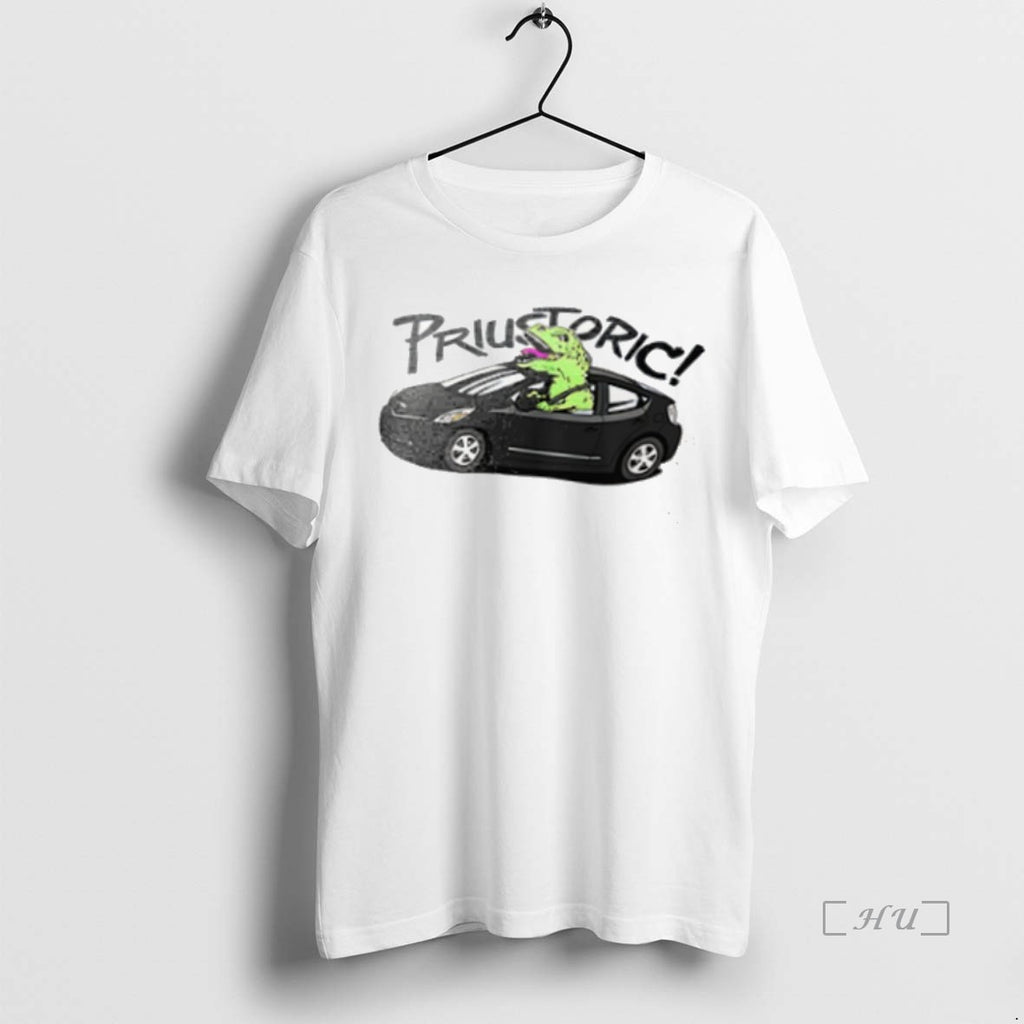 Officials Priustoric Dinosaur Drive Car Shirt Hoodie Sweatshirt | PurePodTees.com