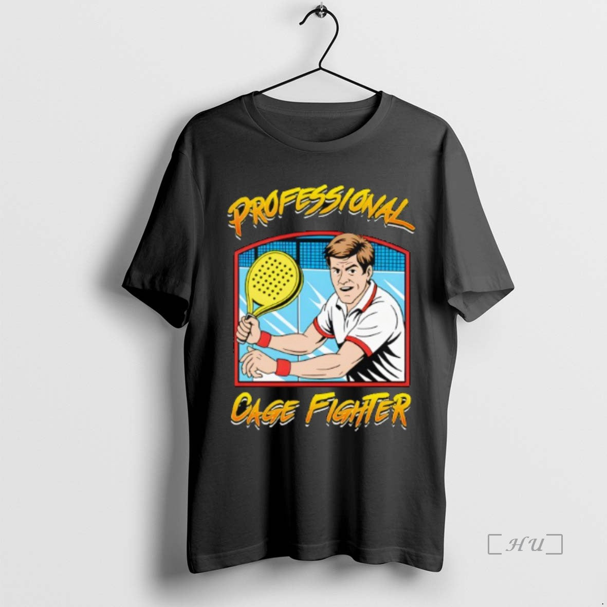 Officials Professional Cage Fighter Table Tennis Cartoon Shirt Hoodie Sweatshirt | PurePodTees.com