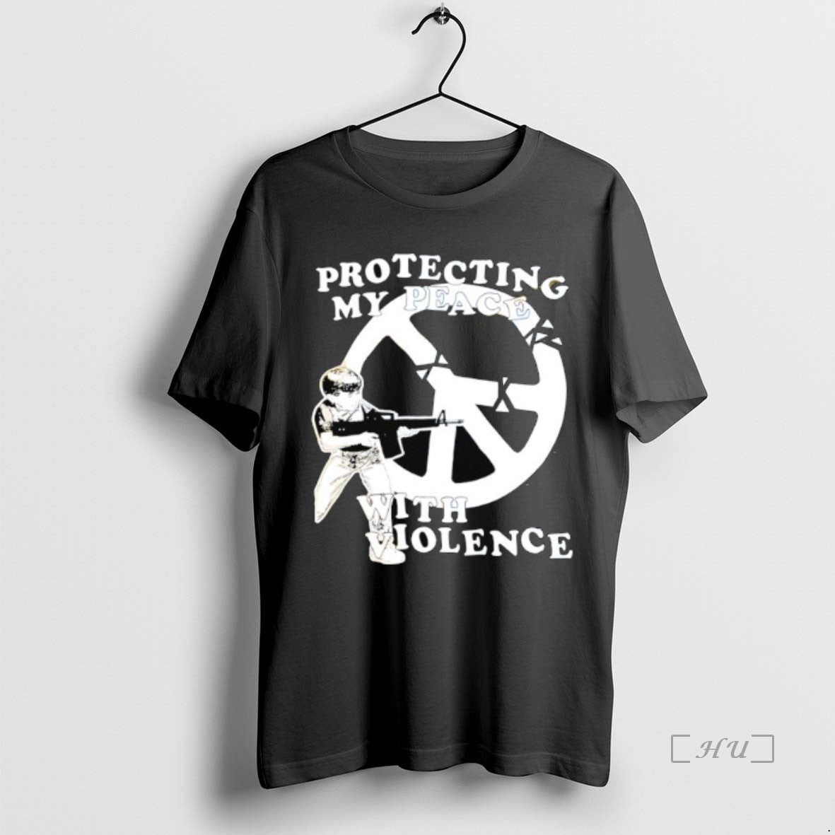 Officials Protecting My Peace With Violence Shirt Hoodie Sweatshirt | PurePodTees.com