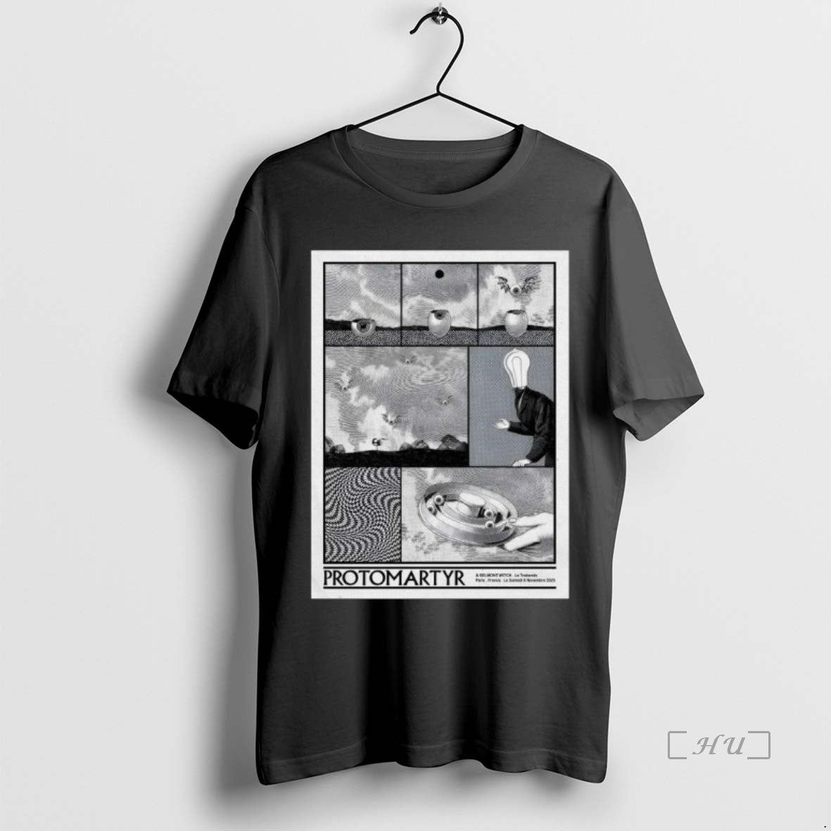 Officials Protomartyr November 8 2025 Pitchfork Music Festival Paris Le Trabendo Paris Premium T Shirts Hoodie Sweatshirt