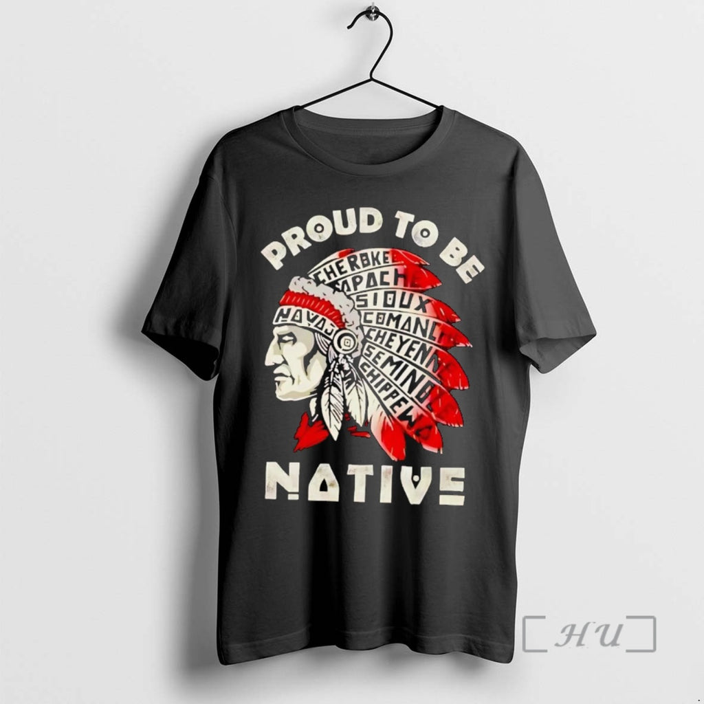 Officials Proud To Be Native America Shirt Hoodie Sweatshirt | PurePodTees.com