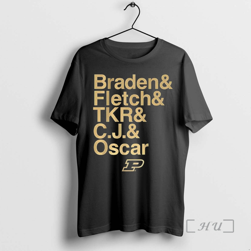 Officials Purdue Boilermakers Basketball Ampersand Stars 2025 2026 Shirt Hoodie Sweatshirt | PurePodTees.com