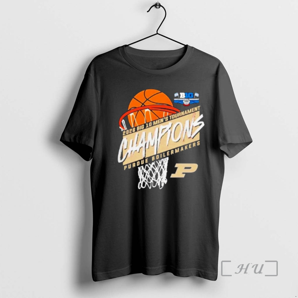 Officials Purdue Mens Basketball Big 10 Tournament Champions 2026