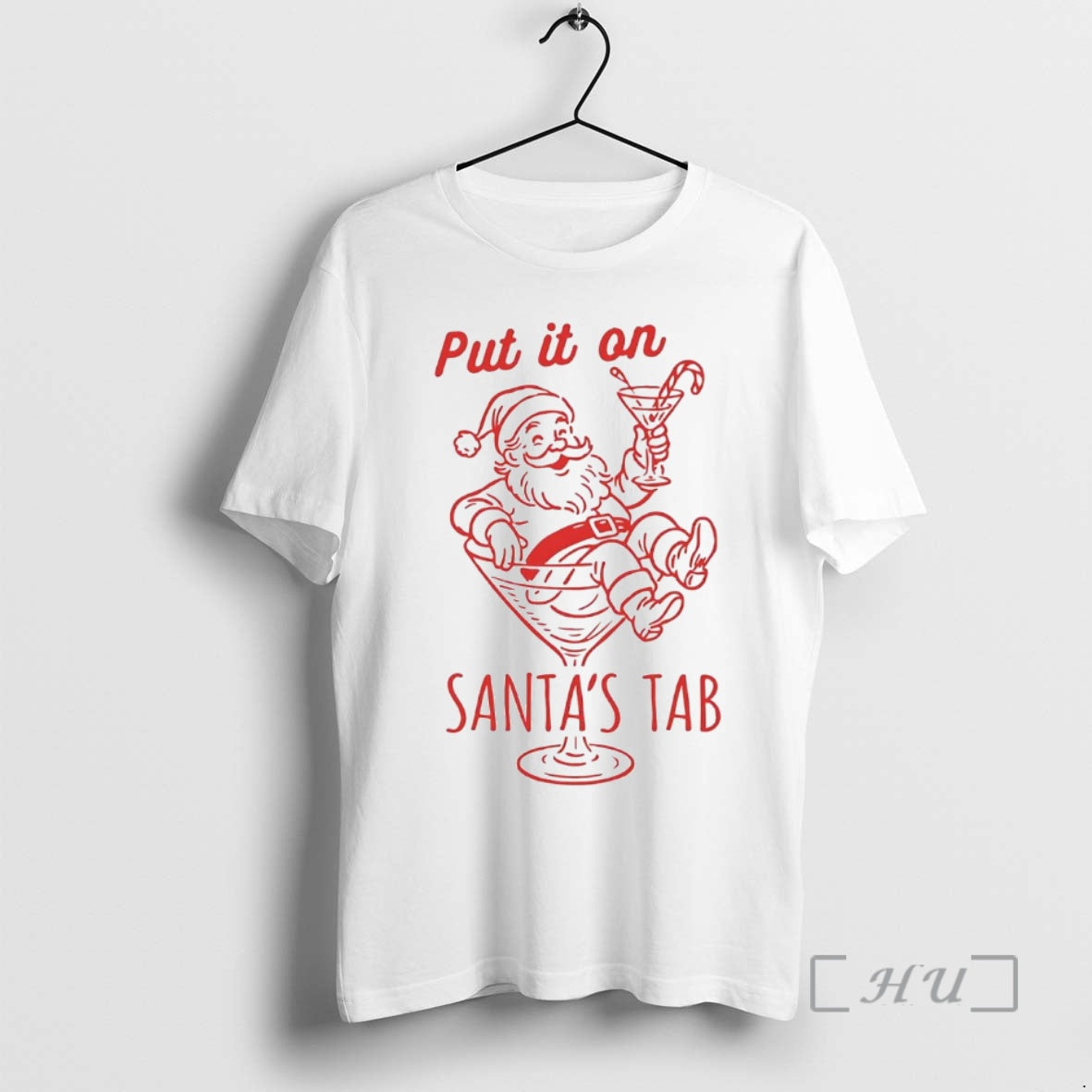 Officials Put It On Santas Tab Christmas Shirt Hoodie Sweatshirt | PurePodTees.com