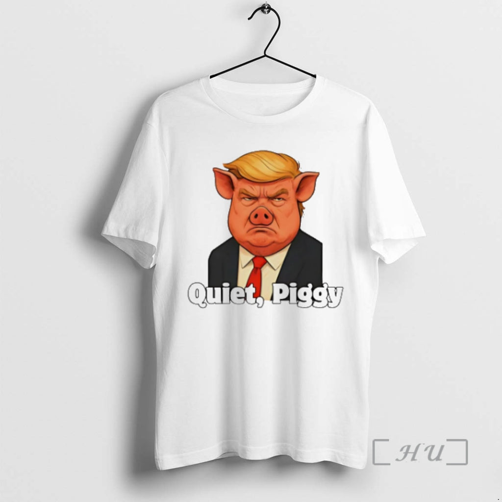 Officials Quiet Piggy Pig Trump No Kings Protest Shirt Hoodie Sweatshirt | PurePodTees.com