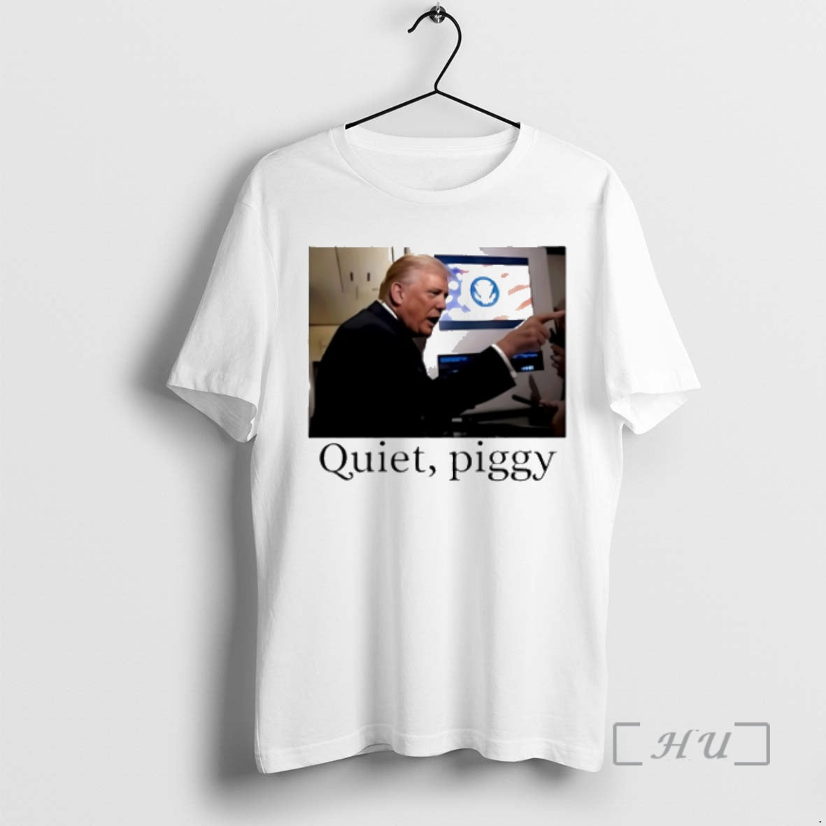 Officials Quiet Piggy Trump Funny Shirt Hoodie Sweatshirt | PurePodTees.com
