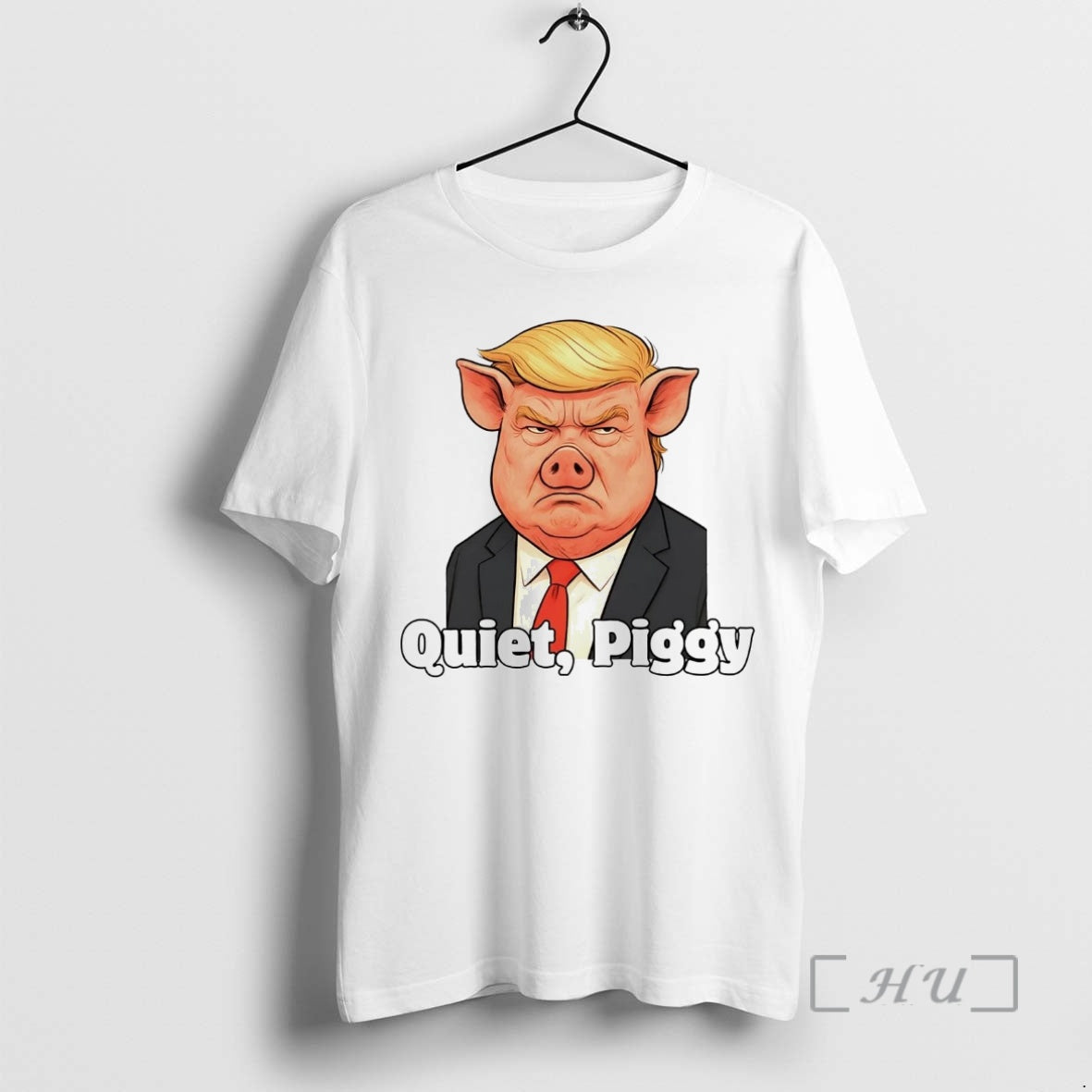 Officials Quiet Piggy Trump Pig Shirt Hoodie Sweatshirt | PurePodTees.com