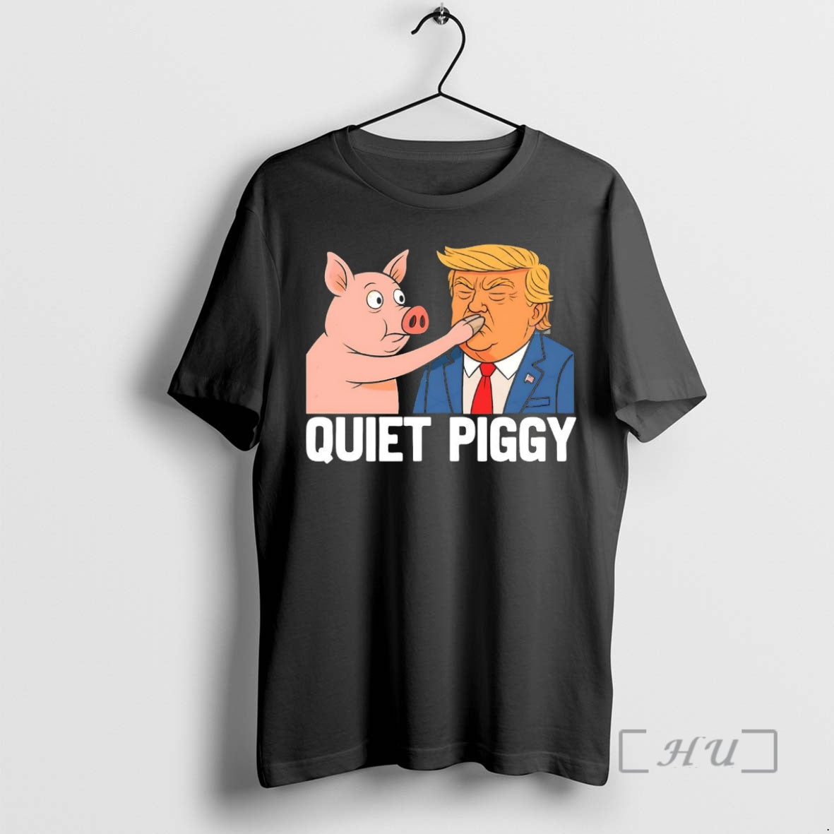 Officials Quiet Piggy Anti Trump Shirt Hoodie Sweatshirt | PurePodTees.com
