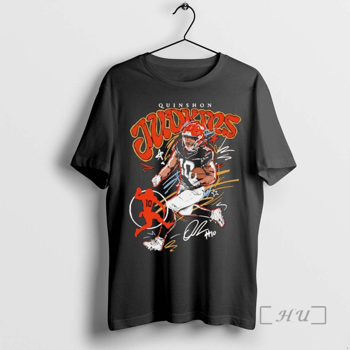 Officials Quinshon Judkins Running Signature Cleveland Browns Shirt Hoodie Sweatshirt | PurePodTees.com