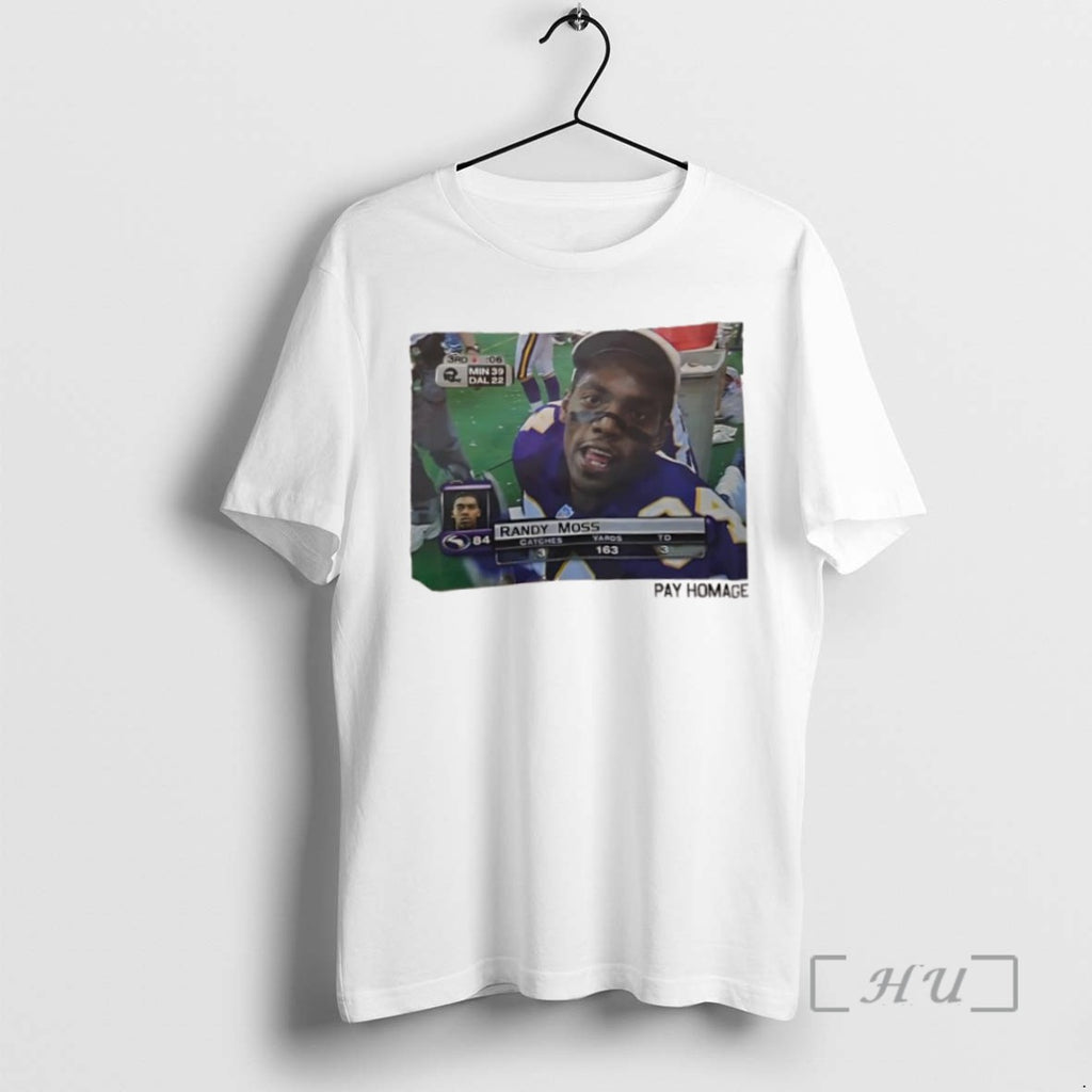 Officials Randy Moss Pay Homage Legend T Shirt Sweater