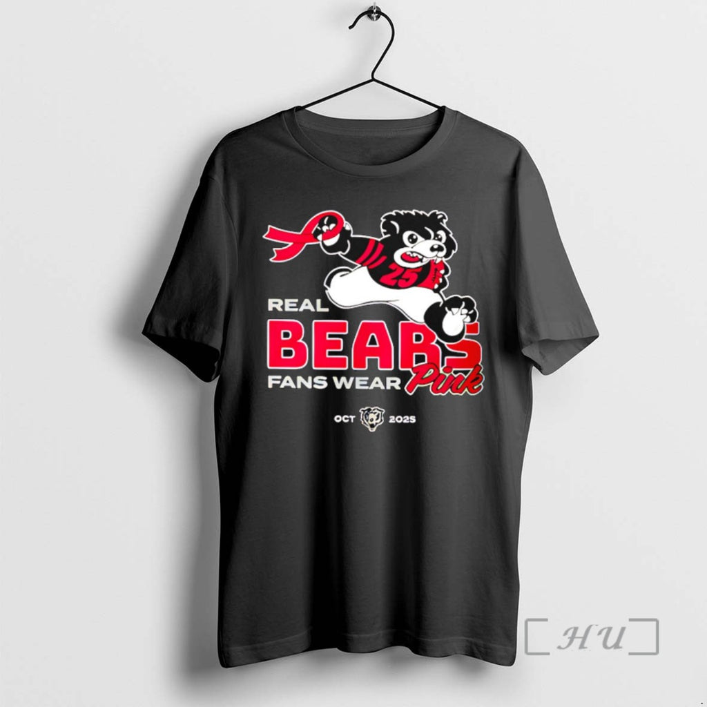 Officials Real Bears Fans Wear Pink T Shirt Sweater