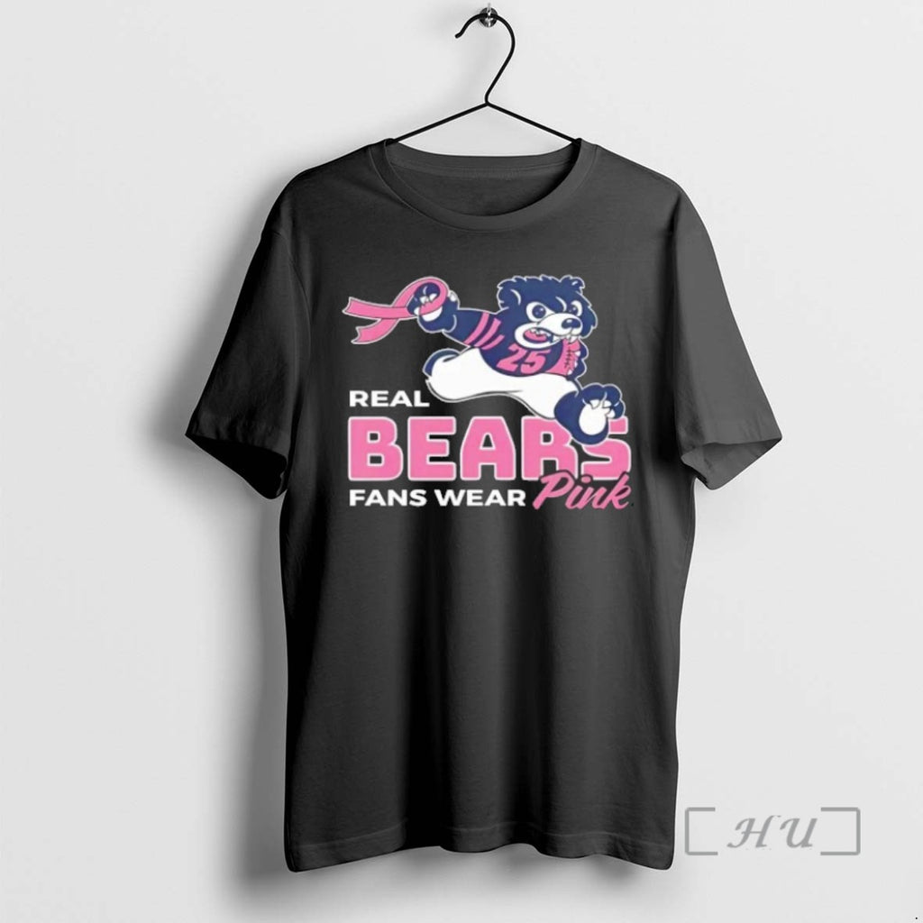 Officials Real Bears Fans Wear Pink 2025 T Shirt Sweater