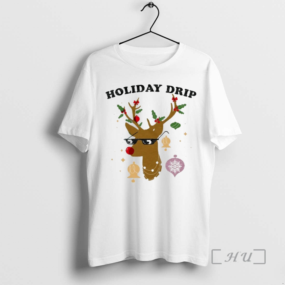 Officials Reindeer Holiday Drip Christmas Shirt Hoodie Sweatshirt | PurePodTees.com