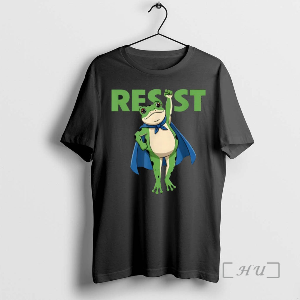 Officials Resist Portland 2025 Frog Empower Justice Equality Art T Shirt Sweater