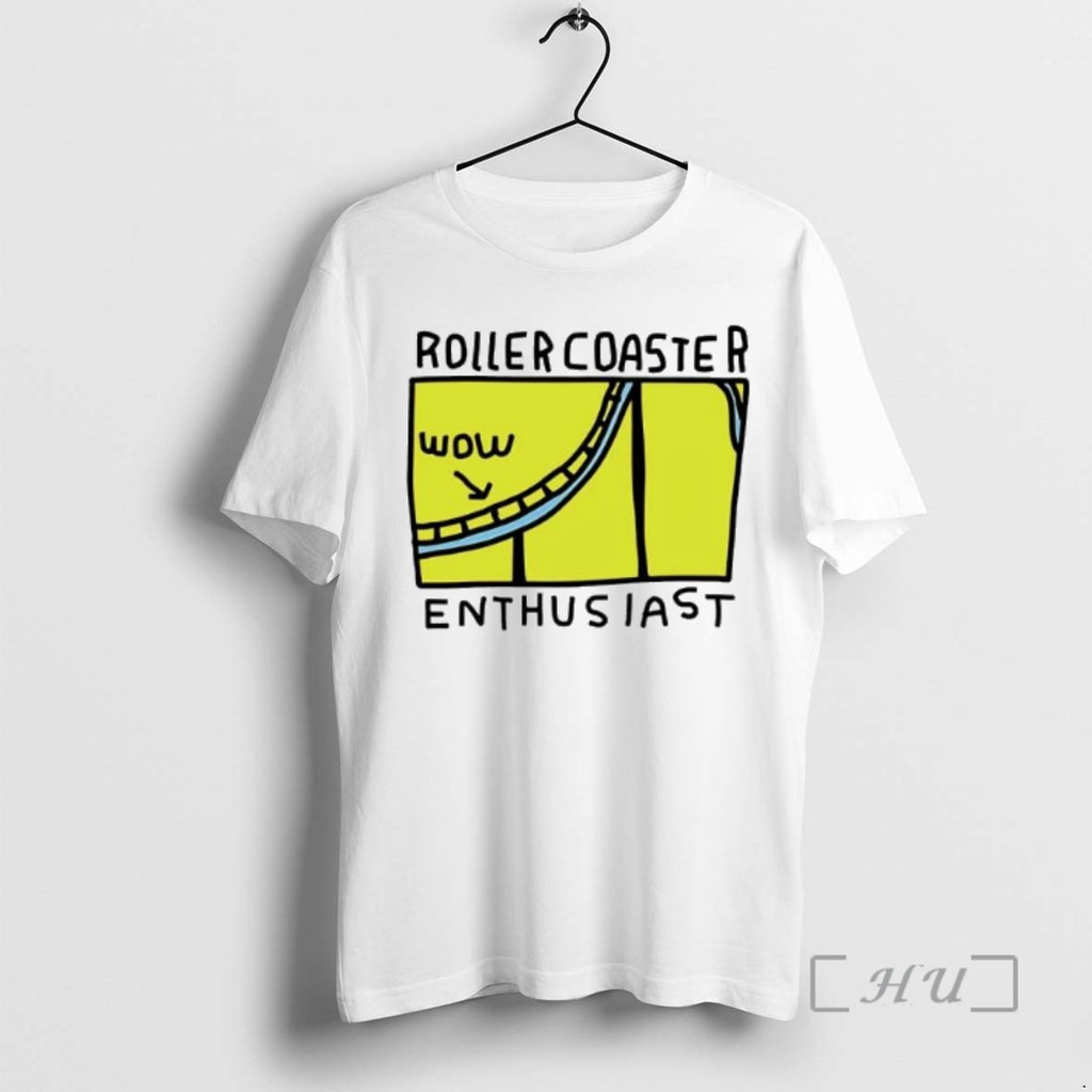 Officials Roller Coaster Enthusiasts Club Wow Graphic Shirt Hoodie Sweatshirt | PurePodTees.com