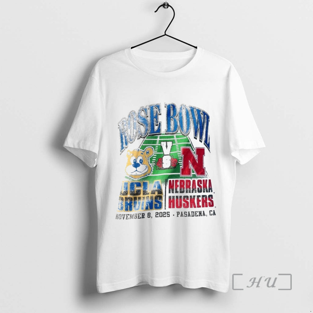 Officials Rose Bowl Ucla Bruins Vs Nebraska Huskers November 8 2025 In Pasadena Ca Premium Shirt Hoodie Sweatshirt