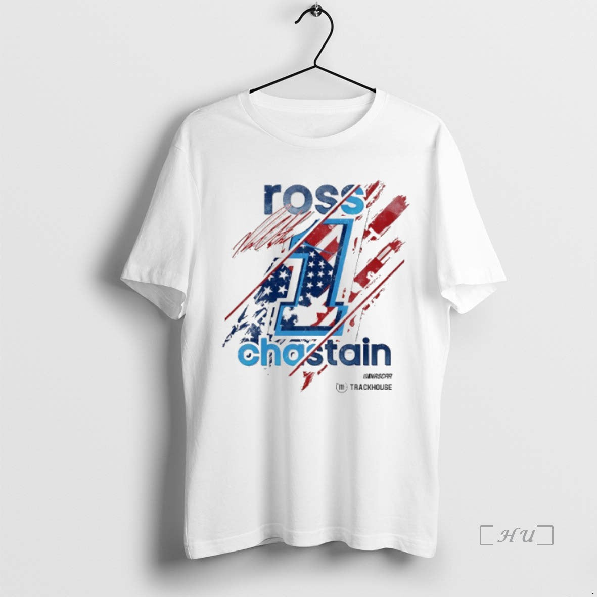 Officials Ross Chastain Trackhouse Racing Team 2026 Driver Flag Signature Shirt Hoodie Sweatshirt | PurePodTees.com