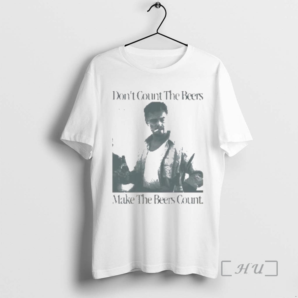 Officials Roy Mcavoy Dont Count The Beers Make The Beers Count Premium T Shirts Sweater
