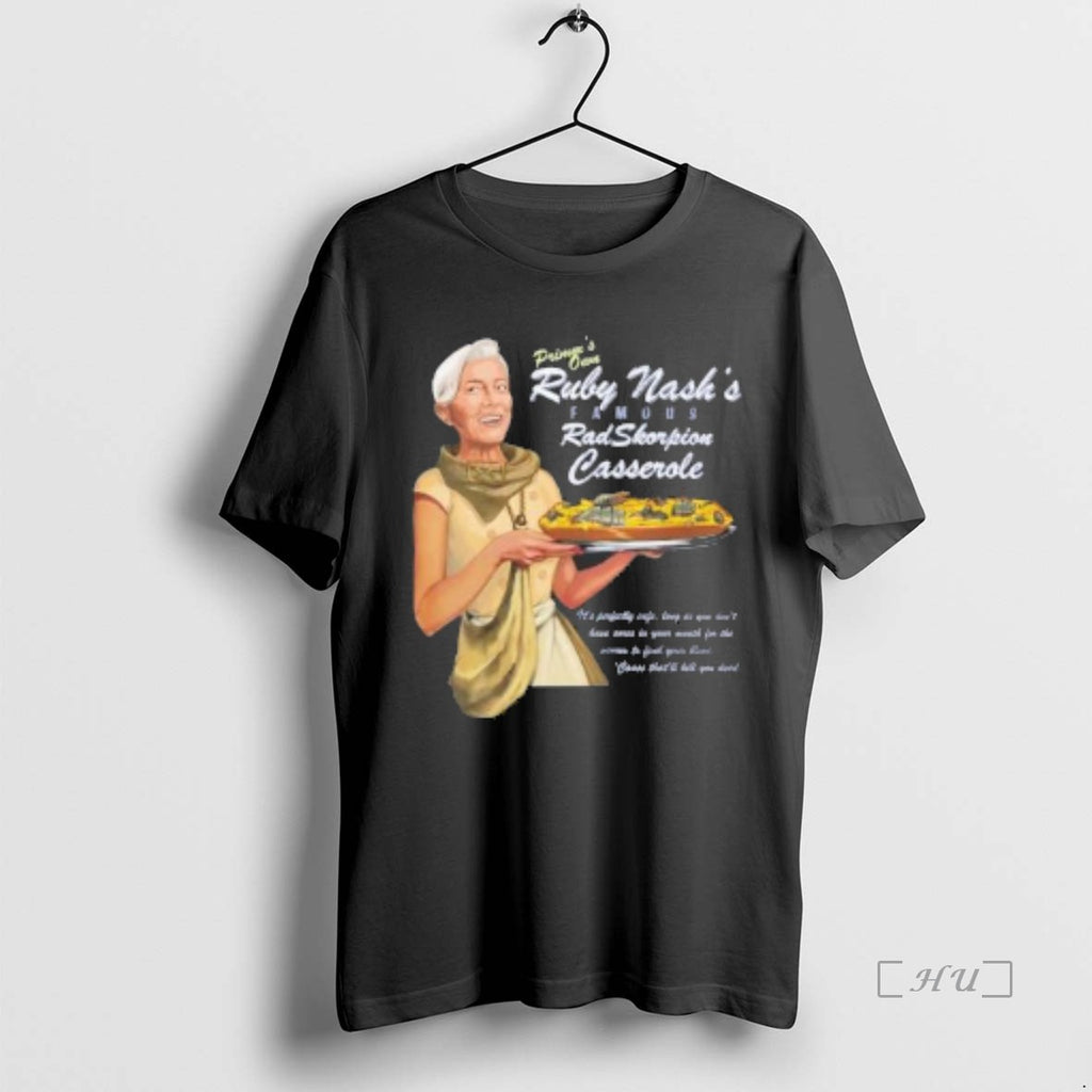 Officials Ruby Nashs Far Is Radscorpion Casserole Shirt Hoodie Sweatshirt | PurePodTees.com